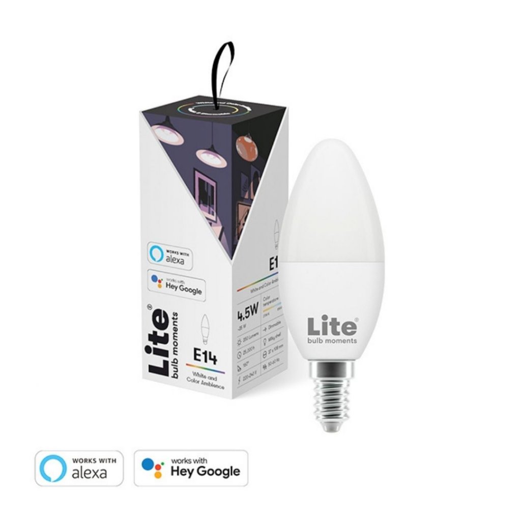 Lite bulb moments - white&color ambience (RGB) E14 bulb - Single Pack - Elektronikk