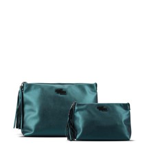 Gillian Jones - Cosmetic bag i green w.  makeup purse