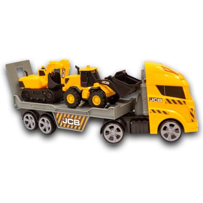 Teamsterz - JCB Medium L&S Transporter with Wheel loader + Excavator (1417293)