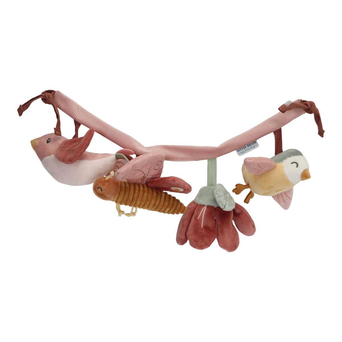 Little Dutch - Flowers&Butterflies stroller toy chain - (LD8711) - Leker