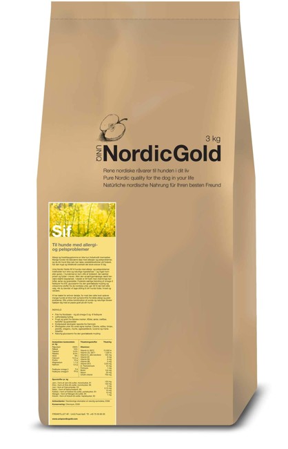 UniQ - Nordic Gold Sif Sensitve Adult 10 kg