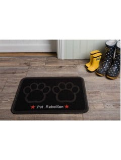 Pet Rebellion - Absorbent Food Mat - Black - 40x60cm - (869134128450)