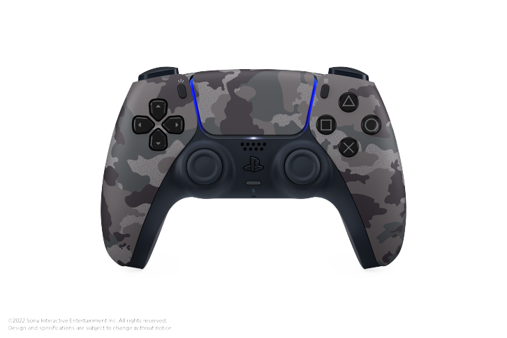 Sony Playstation 5 Dualsense Controller Grey Camo