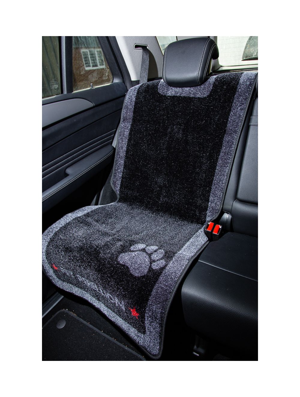 Pet Rebellion - Car Seat Carpet Protection - Black - 57x140cm - (869134157149) - Kjæledyr og utstyr