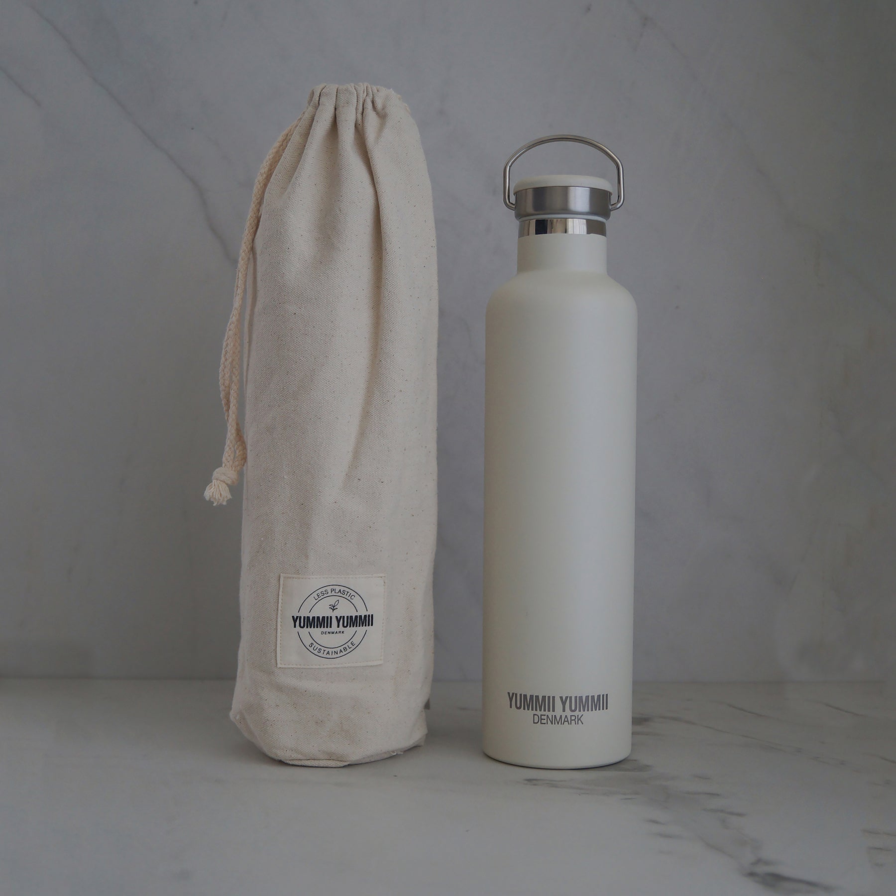 Yummii Yummii - Thermo bottle Large, 1000 ml - Pearl White (67)