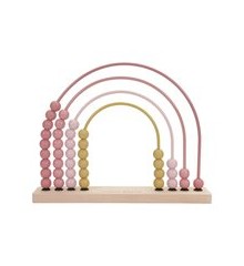 Little Dutch - Regnbue Abacus pink