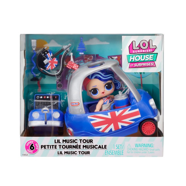 L.O.L. Surprise! - Furniture Playset with Doll S2 - Cheeky Babe and Lil Music Tour