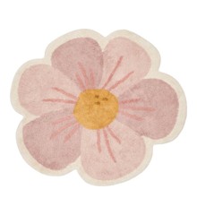 Little Dutch - Tæppe - Blomst Mint/Pink 110cm