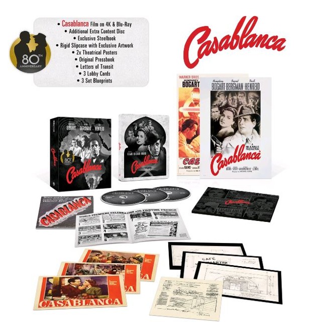 Casablanca Ultimate Collectors Edition Steelbook 4K Ultra HD