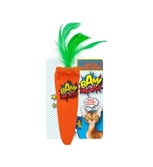 BAM! - Toy with Catnip - 16 cm - Carrot - (503319005942)