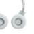 zz JBL - LIVE 460NC, Wireless On-Ear Noise-Cancelling Headphones with Mic, White thumbnail-4