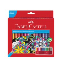 Faber-Castell - Castle Farveblyanter, æske med 60 stk