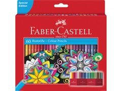 Faber-Castell - Castle Farveblyanter, æske med 60 stk