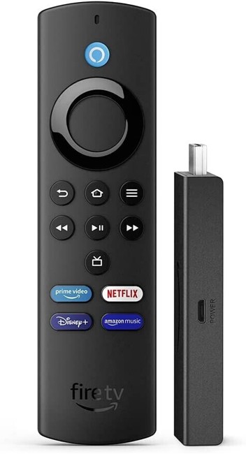Amazon - FIRE TV Stick Lite MED. Alexa Voice Remote Lite