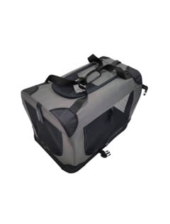 LS Petproducts - Transportbur Foldbar  102x69x69cm - XXXL - Grå