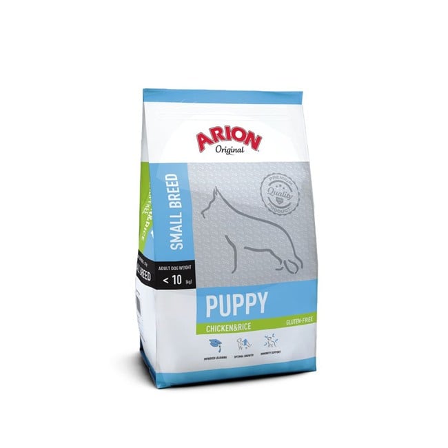Arion - Hundefoder - Puppy Small - Kylling & Ris - 7,5 Kg
