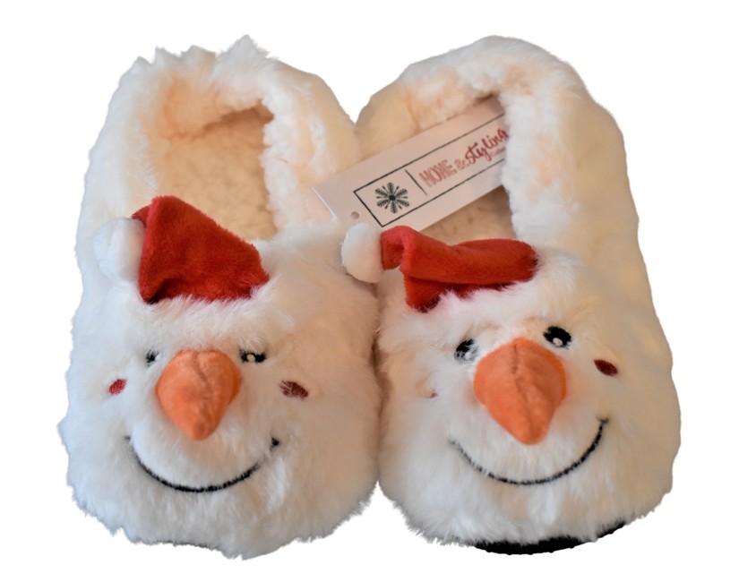 Christmas Slippers - Snowman (Size: 31-34)