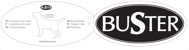 BUSTER - Hundejakke Softshell Black Pepper XL 54cm thumbnail-3