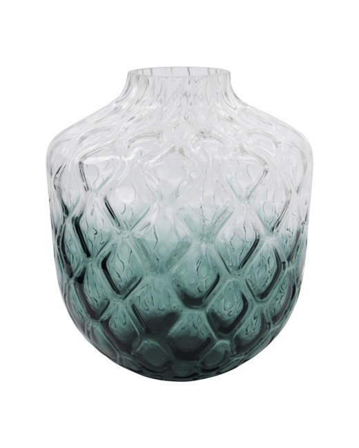 House Doctor - Art Deco Vase H31 cm - Grøn