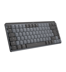 Logitech - MX Mechanical Mini for Mac Minimalist Wireless Illuminated Keyboard SPACE GREY - Nordic