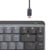Logitech - MX Mechanical Mini for Mac Minimalist Wireless Illuminated Keyboard SPACE GREY - Nordic thumbnail-6