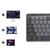 Logitech - MX Mechanical Mini for Mac Minimalist Wireless Illuminated Keyboard SPACE GREY - Nordic thumbnail-10