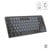 Logitech - MX Mechanical Mini for Mac Minimalist Wireless Illuminated Keyboard SPACE GREY - Nordic thumbnail-11