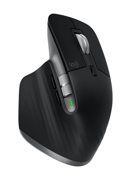 Logitech - MX Master 3S For Mac Performance Wireless Mouse - SPACE GREY
