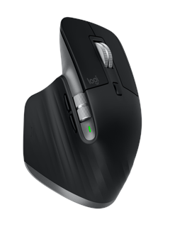 Logitech - MX Master 3S For Mac Performance Wireless Mouse - SPACE GREY