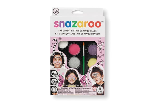 Snazaroo - Face paint kit 10 Parts&Idea Book (791001) - Leker