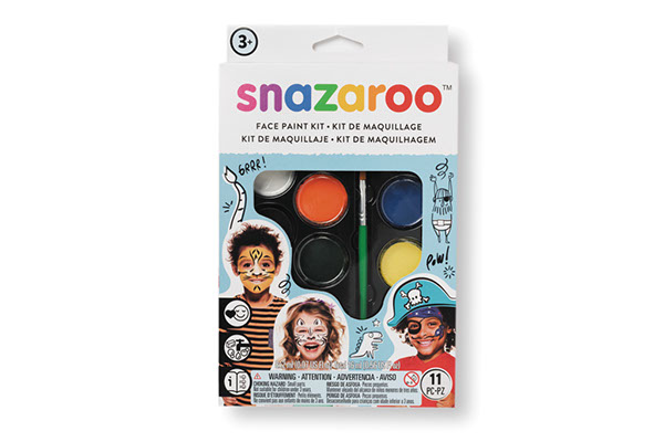Snazaroo - Face paint kit 10 Parts&Idea Book (791002) - Leker