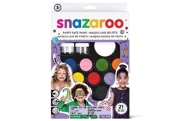 Snazaroo - Face Paint Kit Party Pack 20 Parts (791009) - Leker