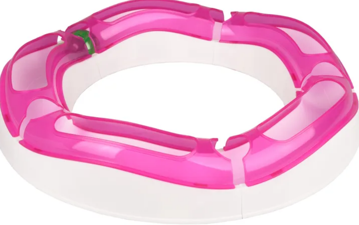 Flamingo - Activity cat toy, Moggy ball tunnel - (540058511857) - Kjæledyr og utstyr