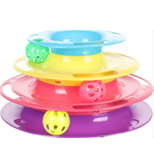 Flamingo - AktivtetsCat toy, Bagera ball track tower - (540058518123)