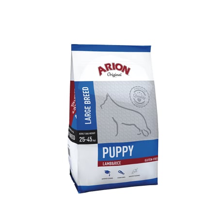 Arion - Dog Food - Puppy Large - Lamb&Rice - 12 Kg (105558) - Kjæledyr og utstyr