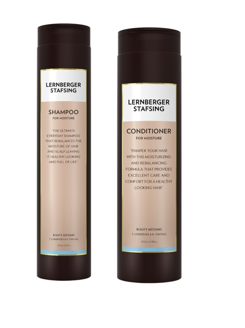 Køb Lernberger Stafsing Shampoo For Moisture 250 ml + Lernberger Stafsing - Conditioner For Moisture 200 ml - Fri fragt