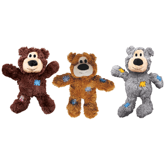 Kong - Kong WildKnots Bears Medium/Large 35,6cm (ass. Colours) - (KONGNKR1E)