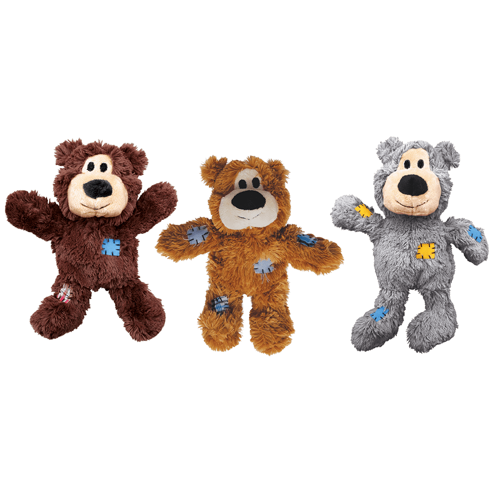 Kong - Kong WildKnots Bears Medium/Large 35,6cm (ass. Colours) - Kjæledyr og utstyr