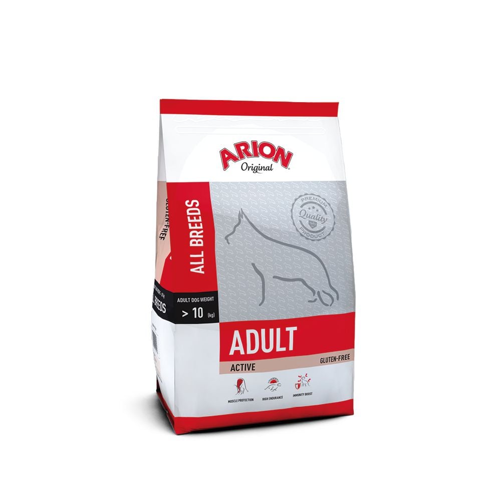 Arion - Dog Food - Adult All Breeds Active - 12 Kg (105538)