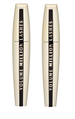 L'Oréal - 2 x Volume Million Lashes Mascara - Black