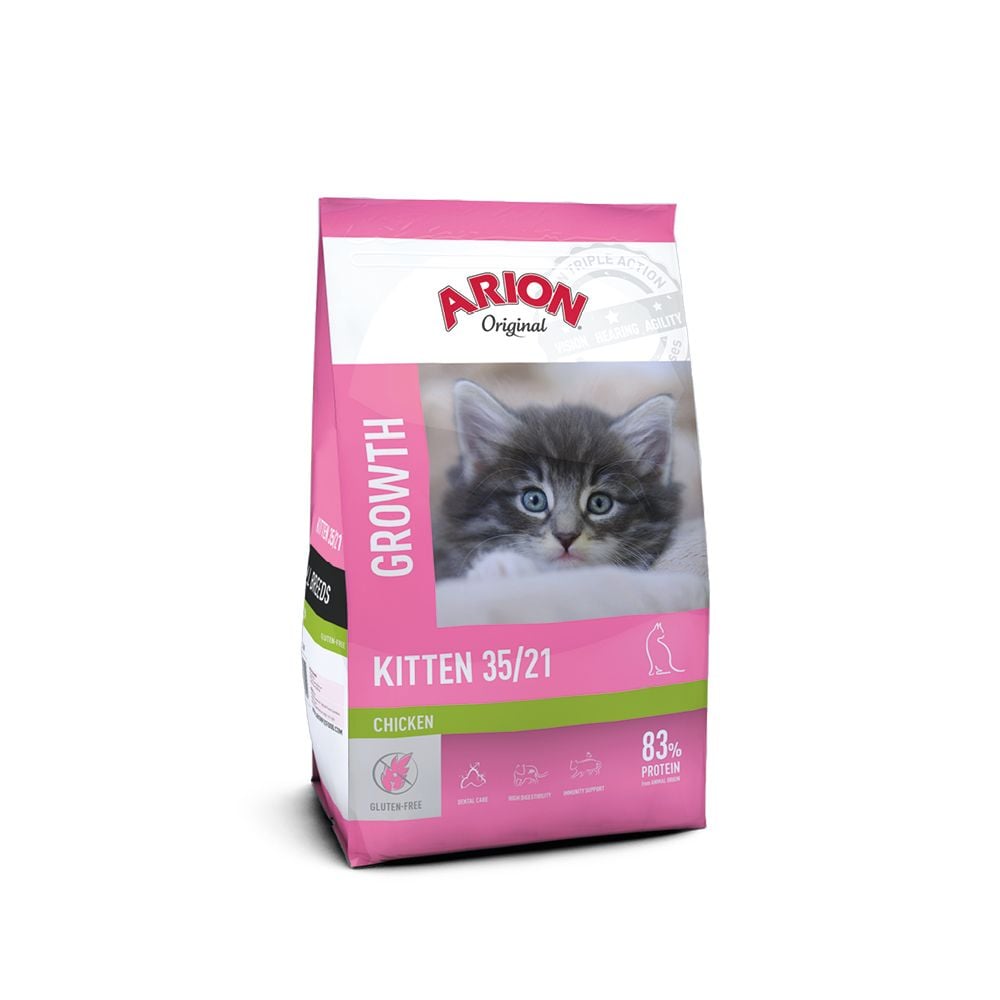 Arion - Cat Food - Original Cat Kitten - 2 Kg (105852) - Kjæledyr og utstyr