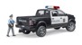 Bruder - Politibil med betjent og lys/lys modul (02505) thumbnail-4