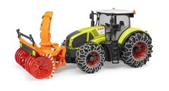 Bruder - Claas Axion 950 with Snow Chains and Snow Blower (03017)