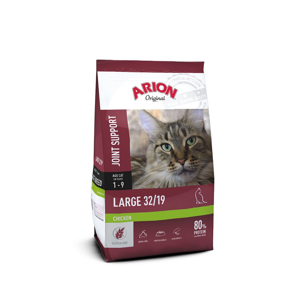 Arion - Cat Food - Original Cat Large Breed - 7,5 Kg (105859) - Kjæledyr og utstyr