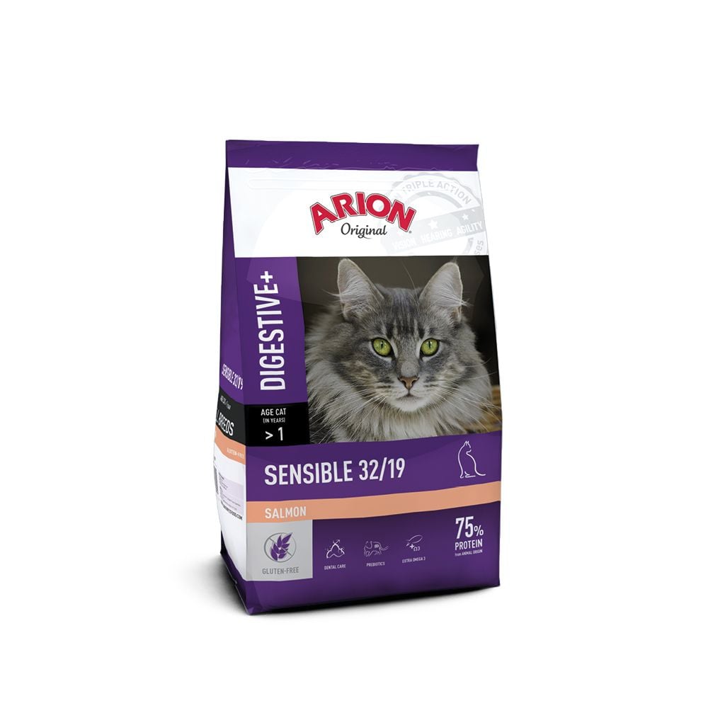Arion - Cat Food - Original Cat Sensible - 7,5 Kg (105863) - Kjæledyr og utstyr