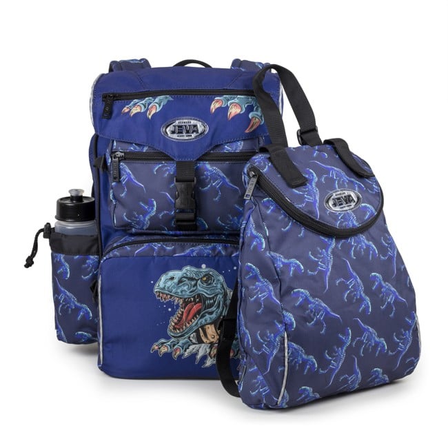 JEVA - Schoolbag (16 + 8 L) - Beginners - Dinosaur (313-75)