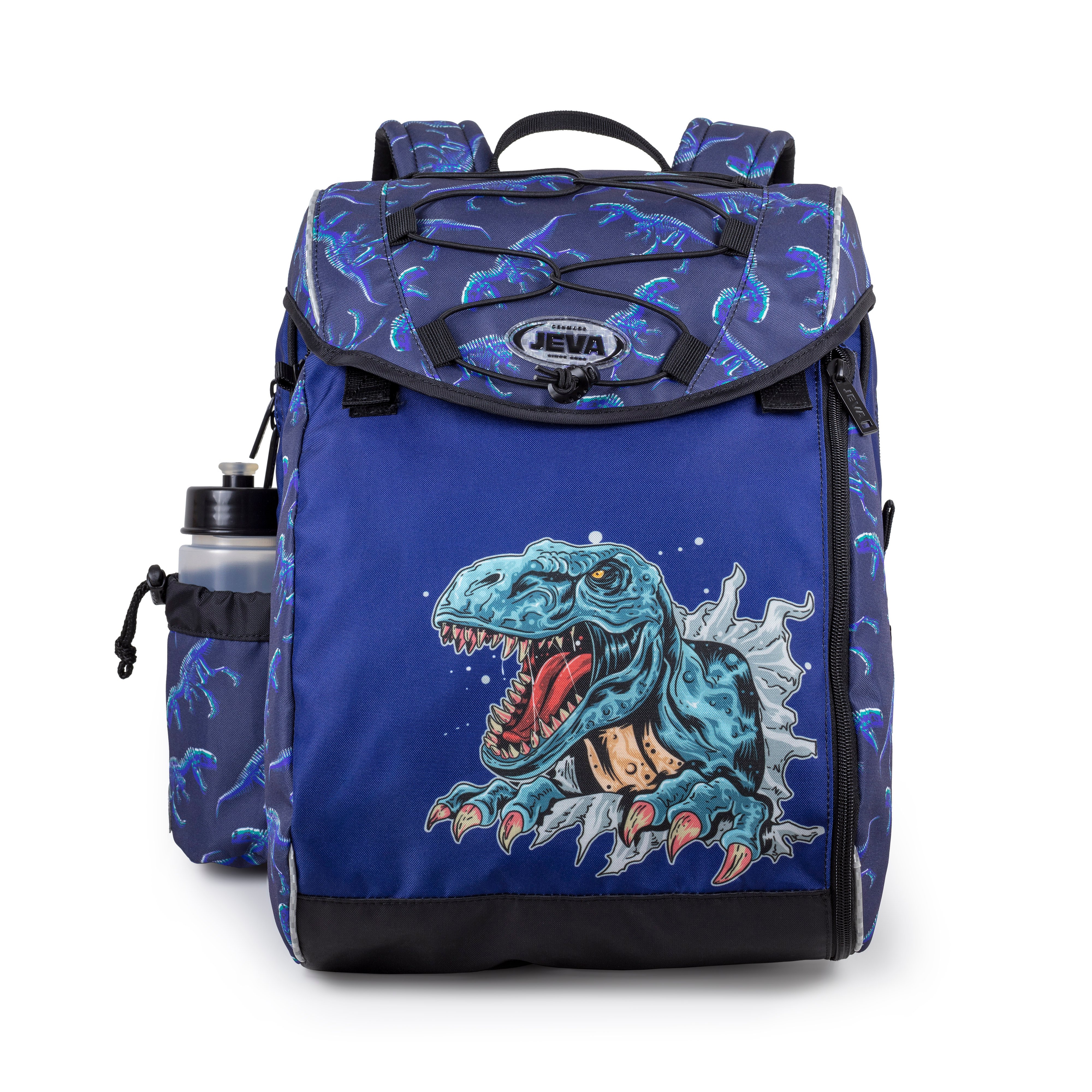 JEVA - Schoolbag (21 + 11 L) - Intermediate - Dinosaur (308-75)