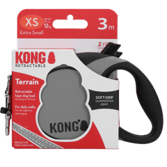 Kong - flex line Terrain Grå XS (3m/12kg) - KONGTRNXSFS