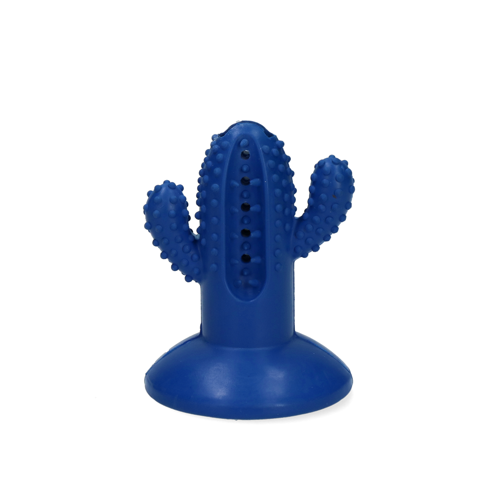 AFP - Dental Cactus Small Blue 8,4 cm - (AFPH04196) - Kjæledyr og utstyr