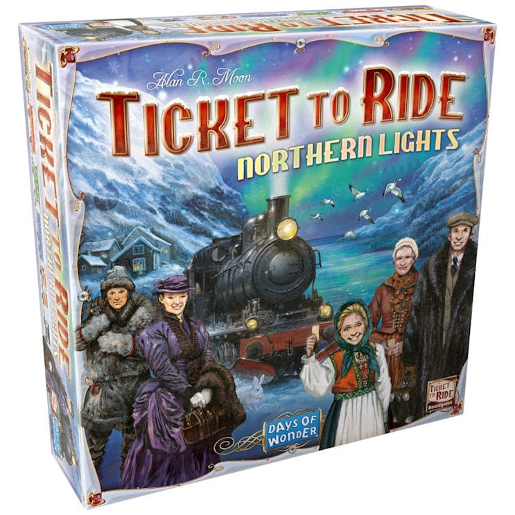 Ticket to Ride: Northern Lights (Nordic) (DOW720937) - Leker